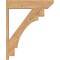 Ekena Millwork Merced Slat Smooth Outlooker, Western Red Cedar, 7 1/2"W x 32"D x 40"H OUT08X32X40MRC06SWR - alternate 3